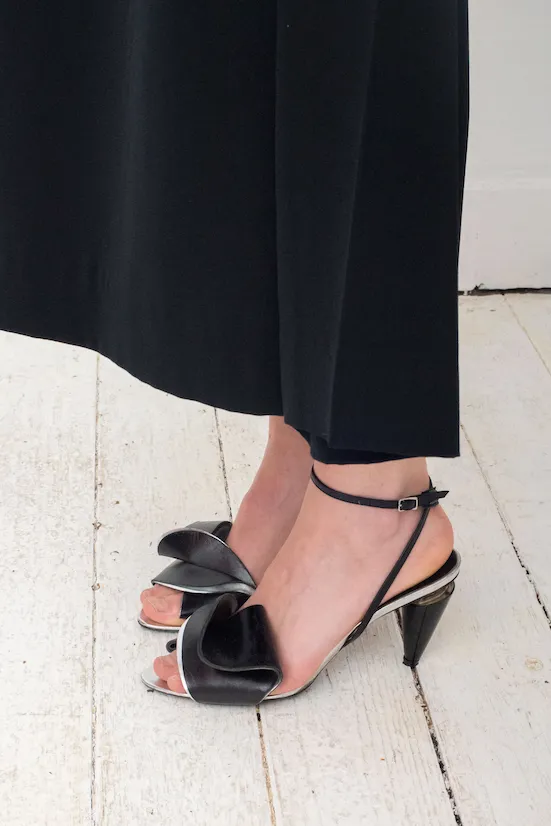 Angelo Figus open toe heels