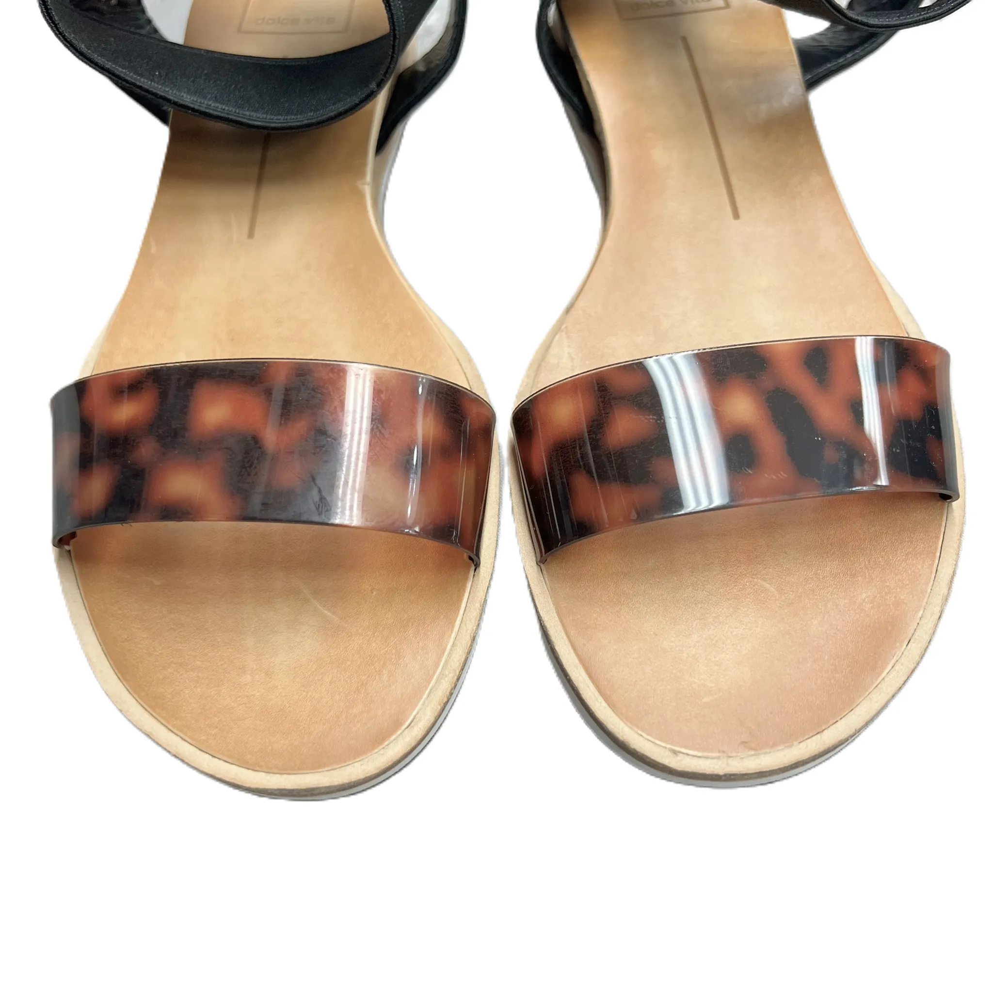 Animal Print Sandals Flats By Dolce Vita, Size: 8