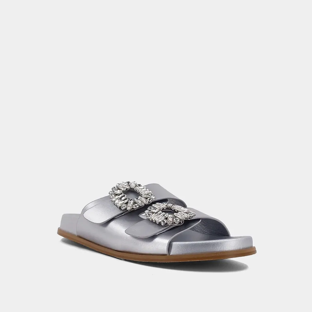 Bridget Silver Sandal