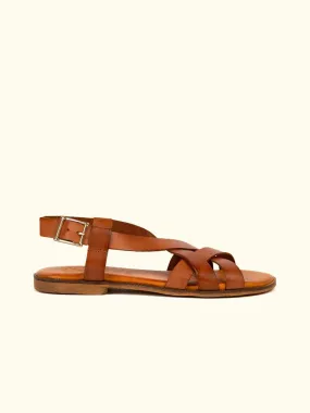 Buttercup Leather Sandal - Tan