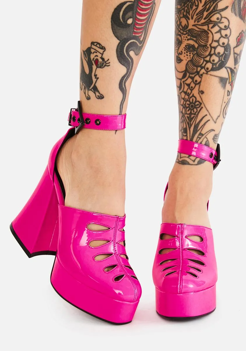 Crisis Mode Cut Out Heels