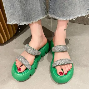 Irina Crystal Sandals