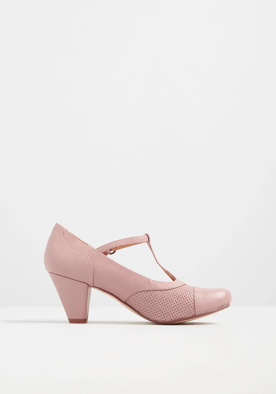 Just Like Honey T-Strap Heel