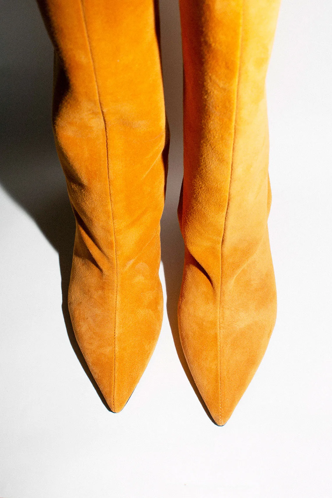 Mango Suede Sandy Boot