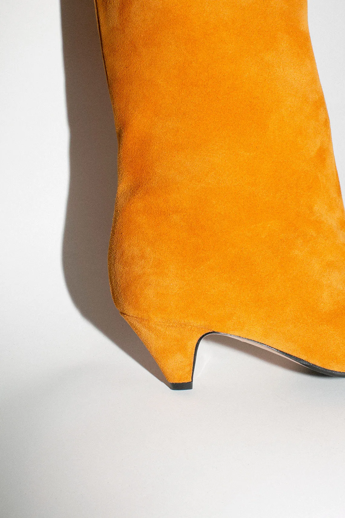 Mango Suede Sandy Boot