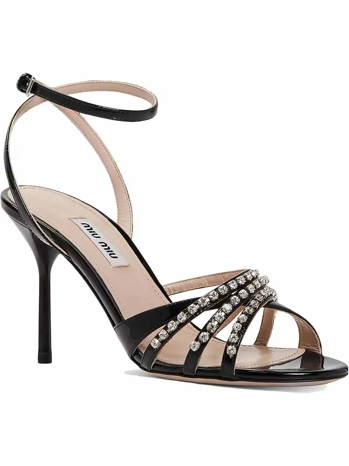 MIU MIU - VERNIECE LEATHER SANDALS **FREE SHIPPING**