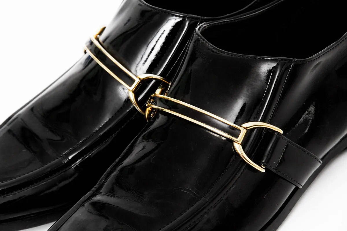 PATENT LOAFERS