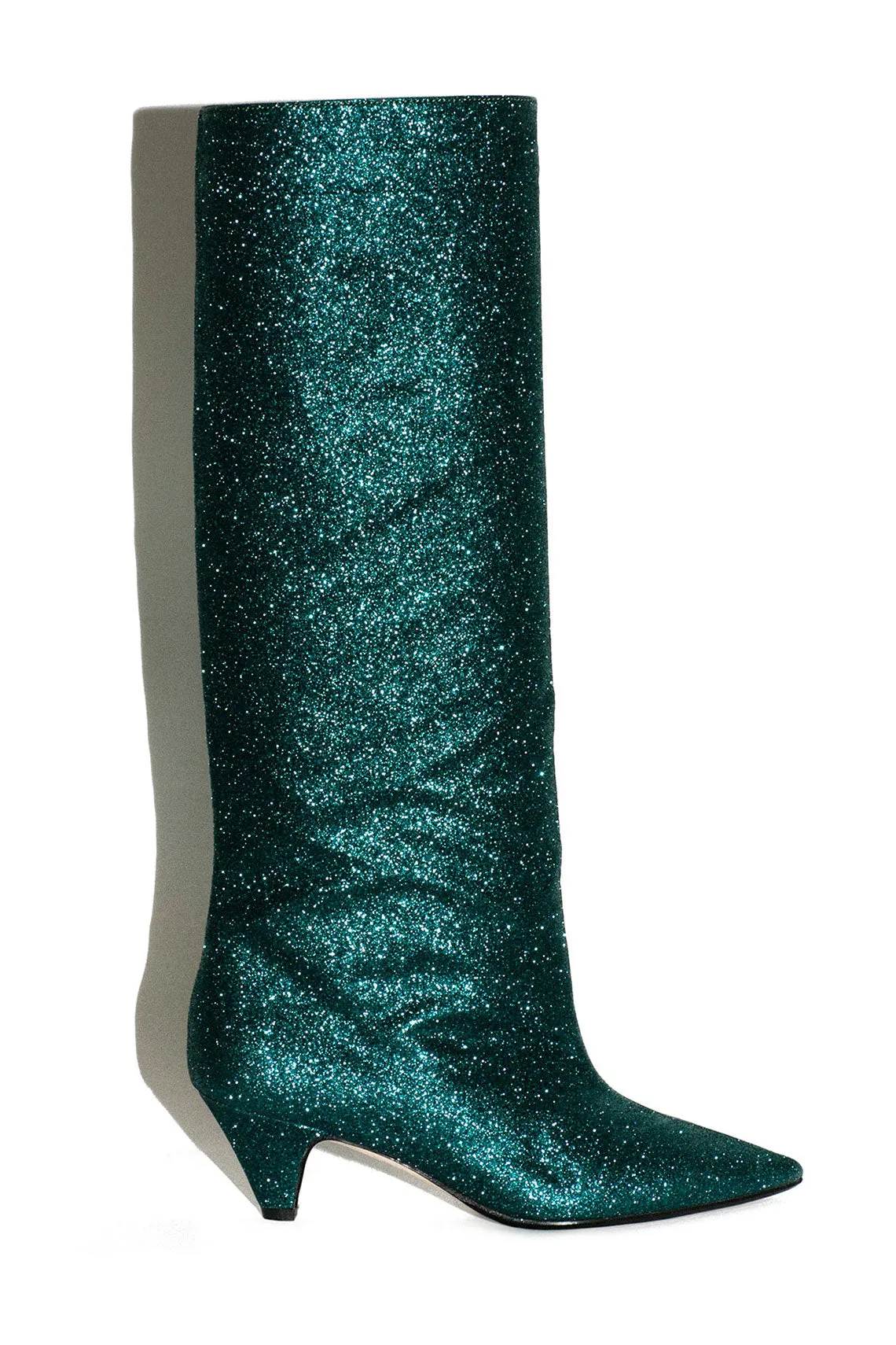 Petrol Glitter Sandy Boot