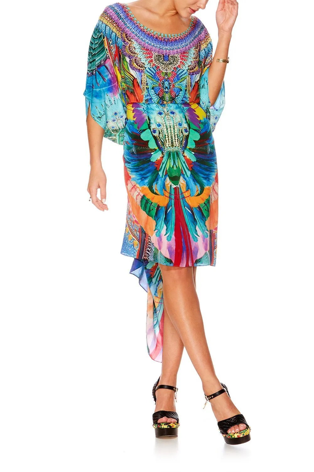 ROUND NECK KAFTAN SHOW GIRL