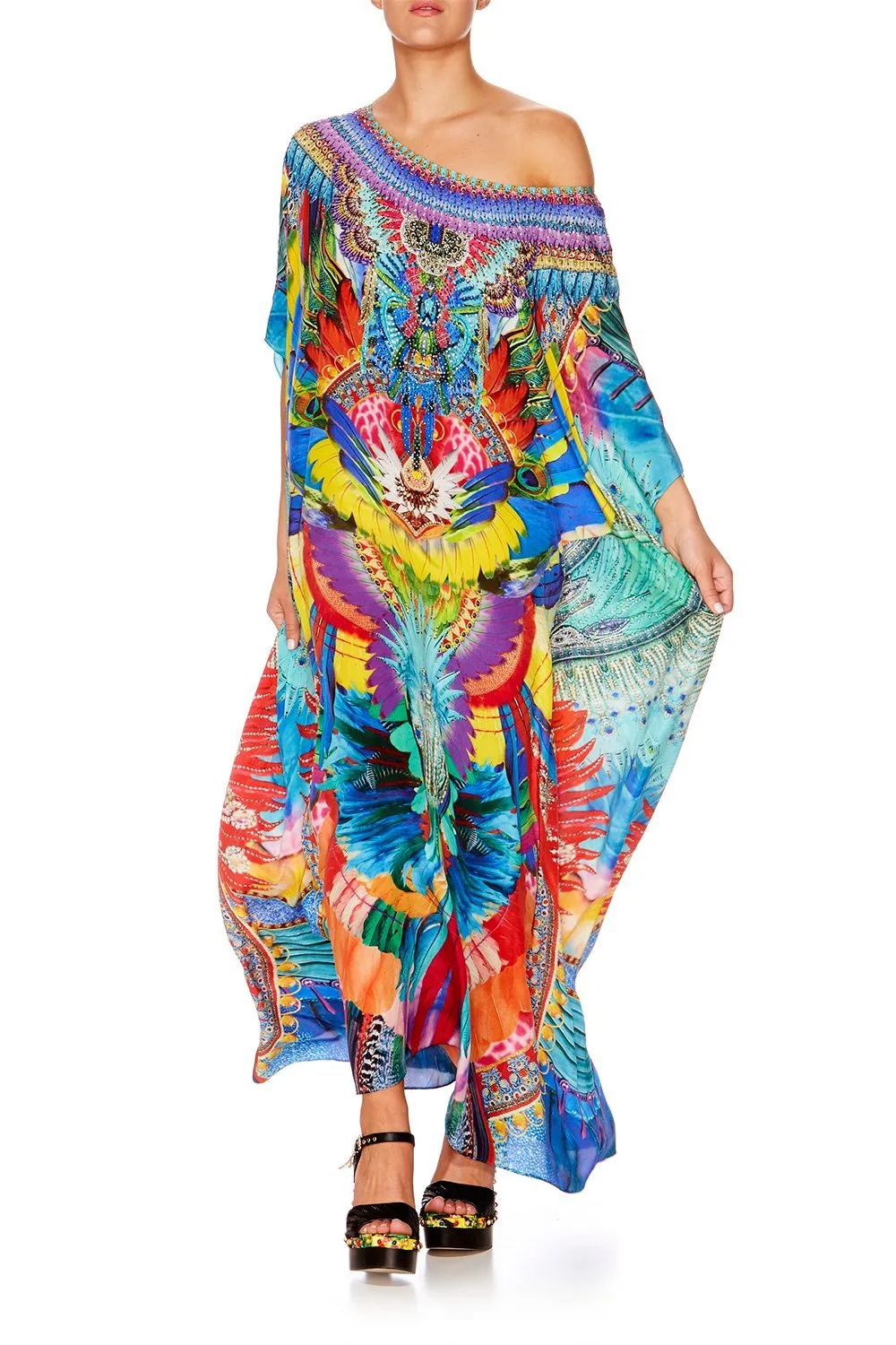 ROUND NECK KAFTAN SHOW GIRL