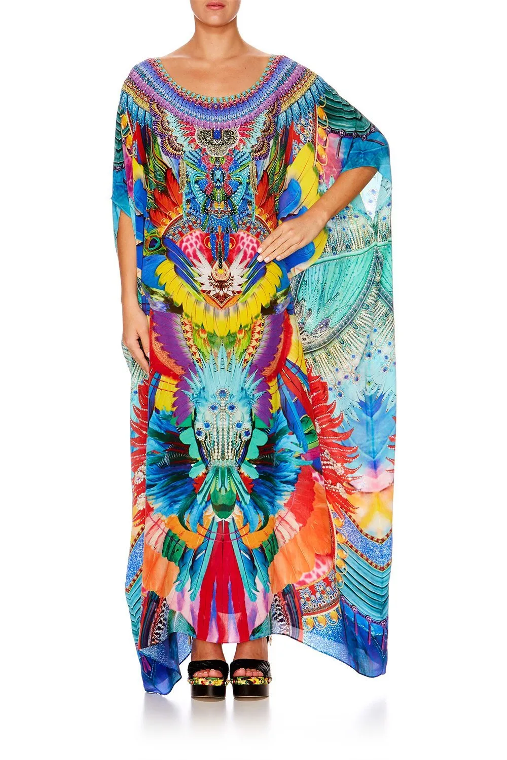 ROUND NECK KAFTAN SHOW GIRL