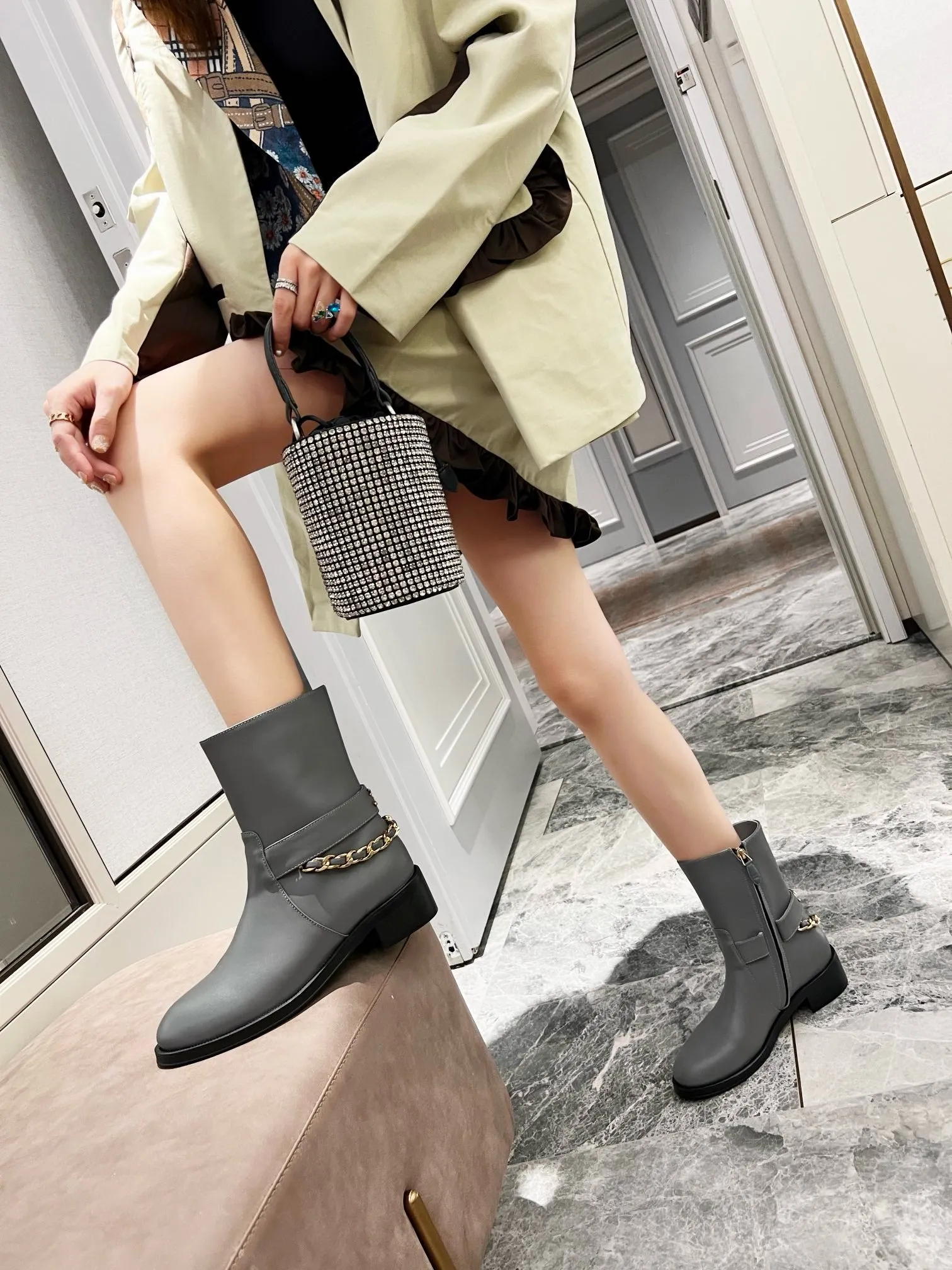 SE1276 CC Short Boots / Size5-10