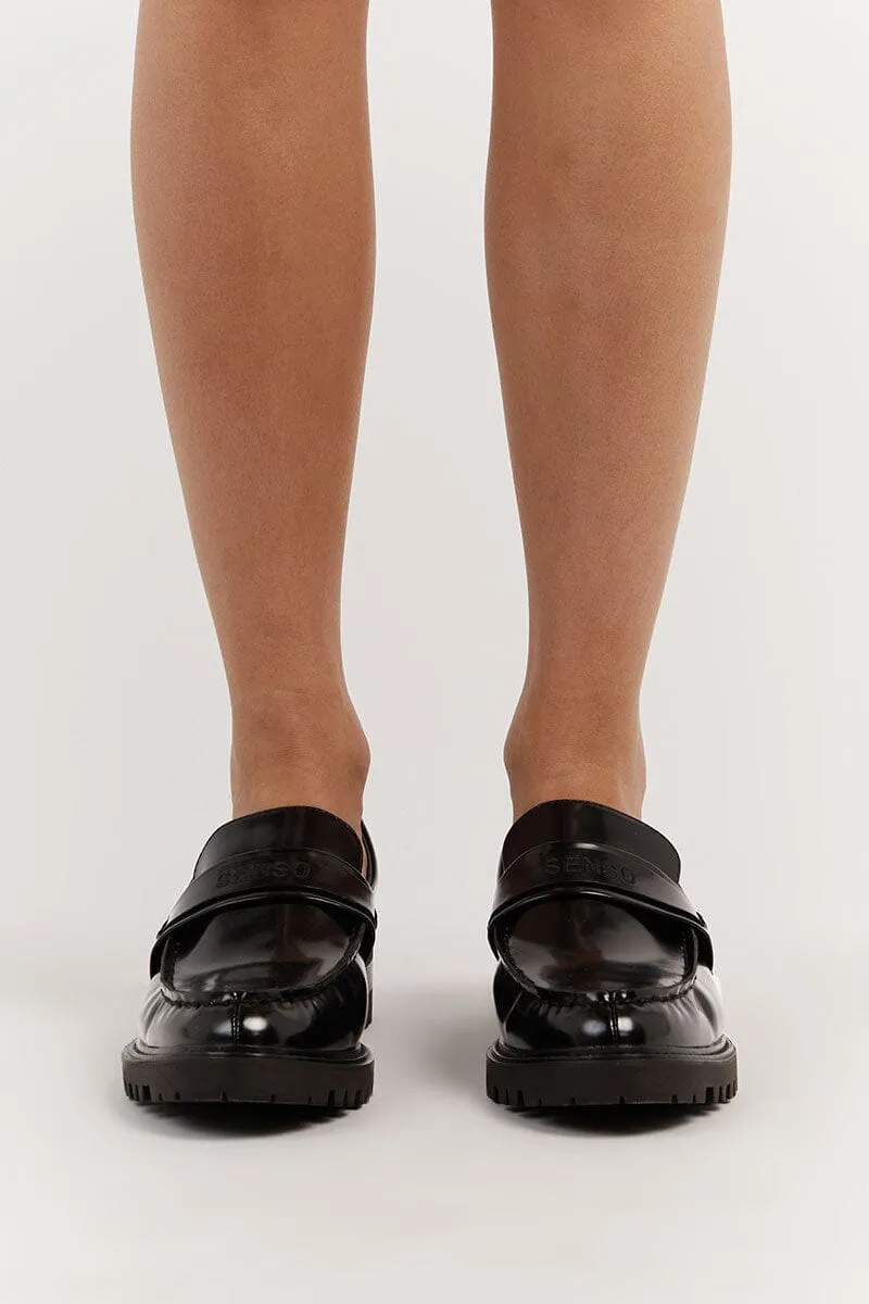 SENSO MET EBONY LOAFERS