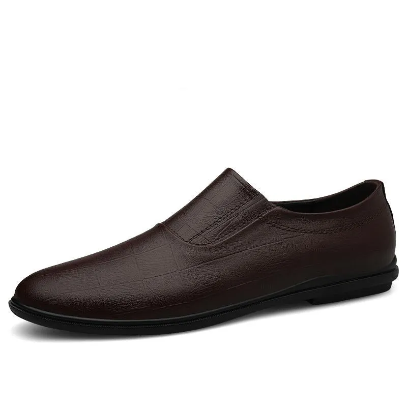 West Louis™ Leather Slip Loafers