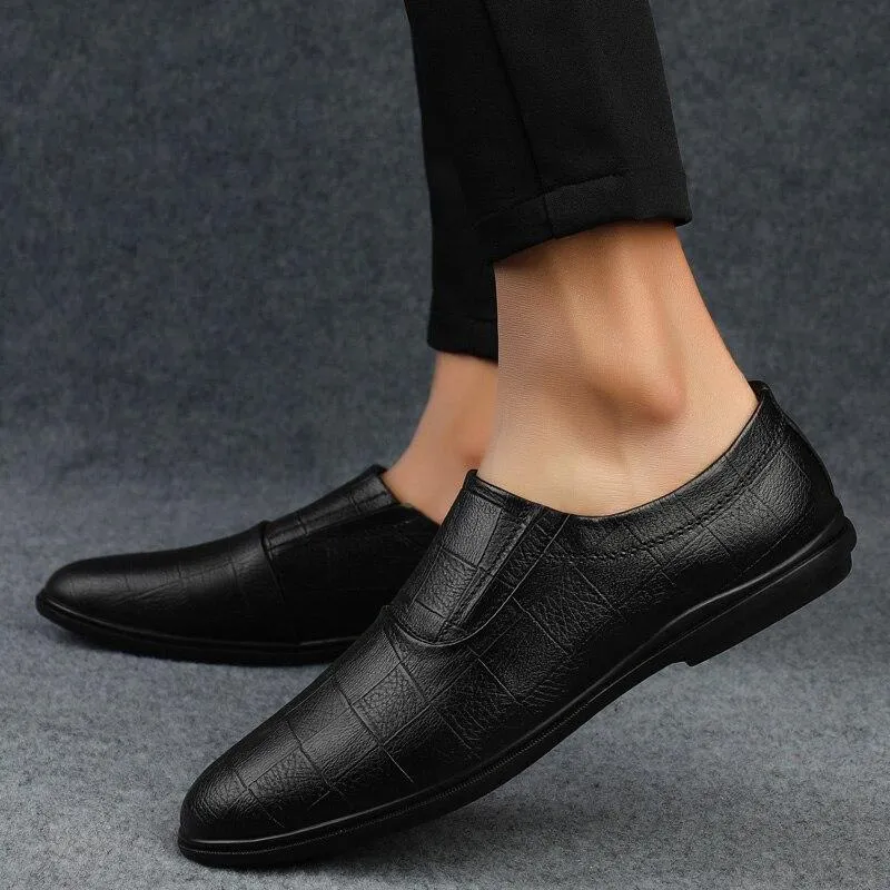 West Louis™ Leather Slip Loafers