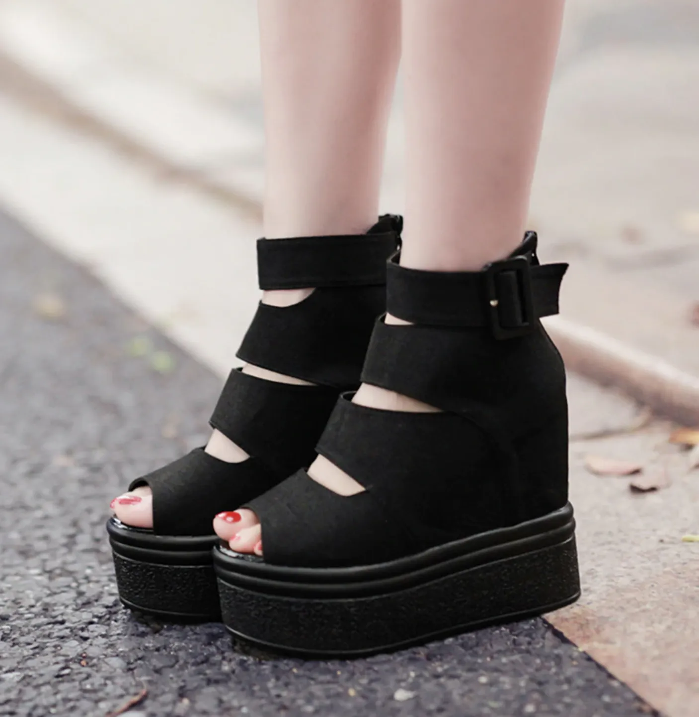 Women's Summer Soft Leather Ankle Boots